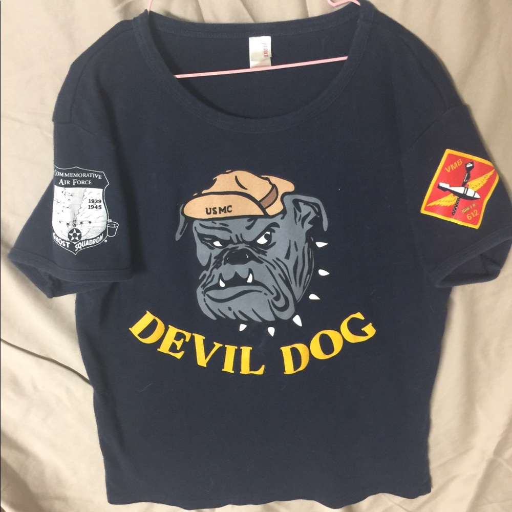 Rare Usmc Caf Ghost Squadron Midland Tx b-25 Top